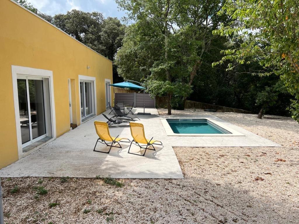 Brand New Villa With Fully Intergrated Air Conditioning & Private Pool, Overlooking Forest Sardan Eksteriør bilde